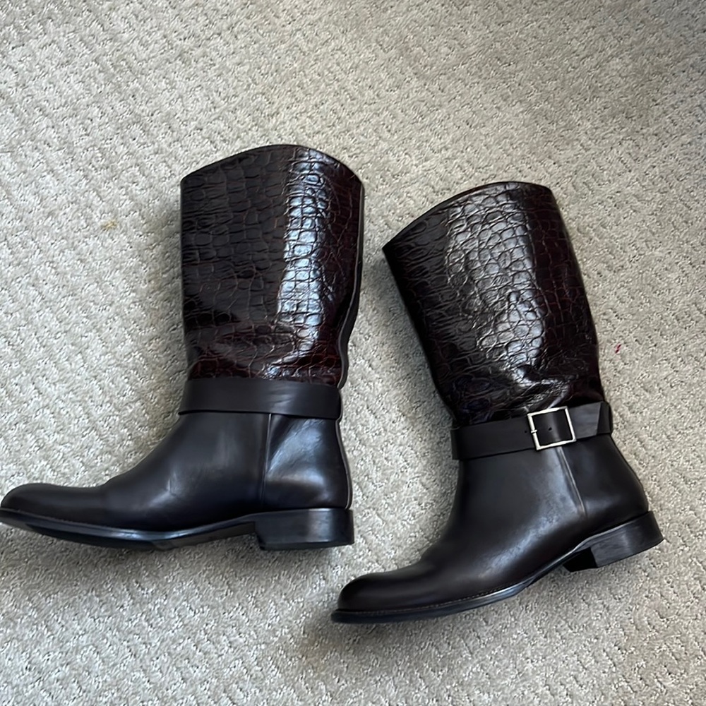 Dark Brown Leather Boots- do not have